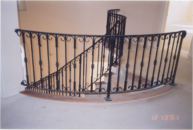 custom hand rails southern california hand forged wrought iron by universal ornamental iron works