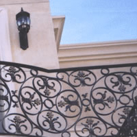 Newport Iron Balcony Railing 1